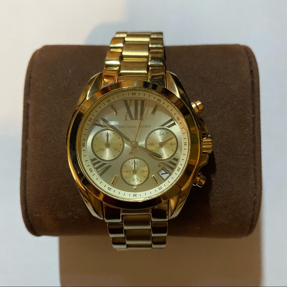 Gold Michael Kors watch